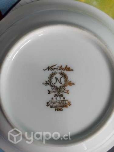 Vajilla Noritake Porcelana Fina 93 piezas
