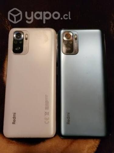2 celulares redmi note 10