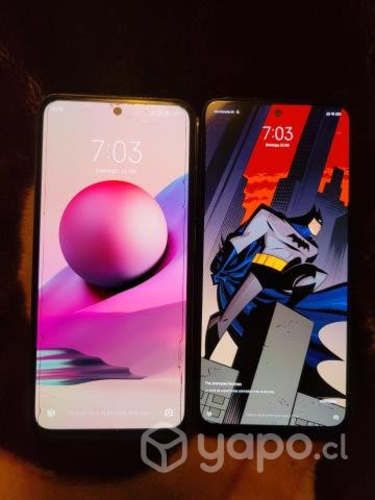 2 celulares redmi note 10