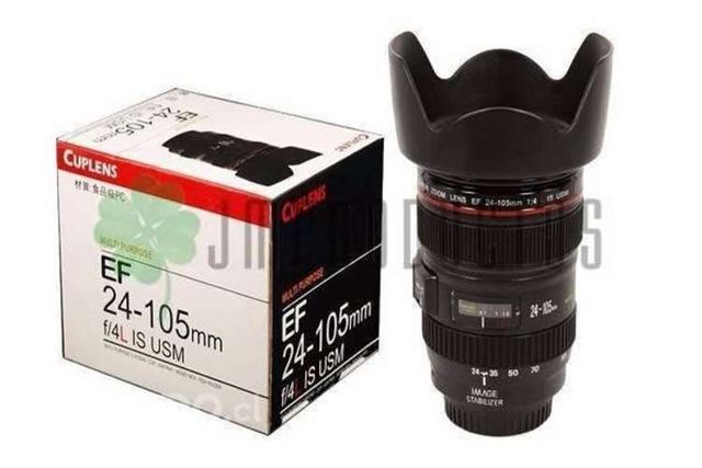 Tazón Mug Tipo Cámara x2 +