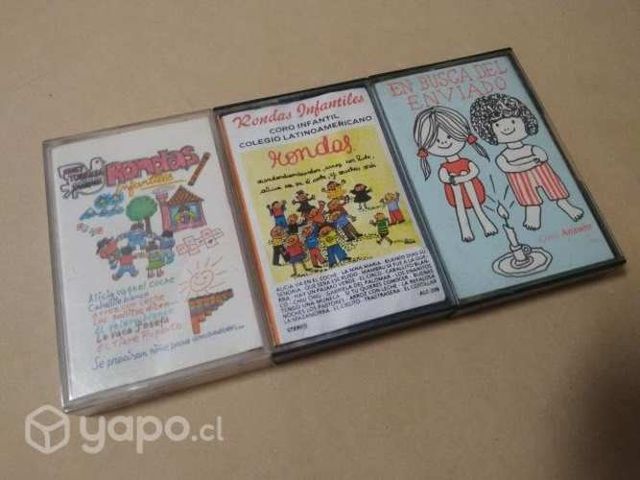 Mt224: pack tapes rondas infantiles