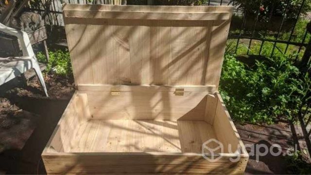 Baúl rústico para proyecto