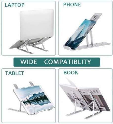 Soporte Notebook de Aluminio Ajustable Portátil