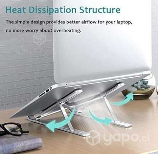 Soporte Notebook de Aluminio Ajustable Portátil