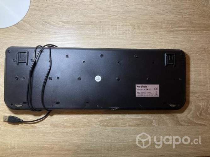 Teclado negro Kursten USB