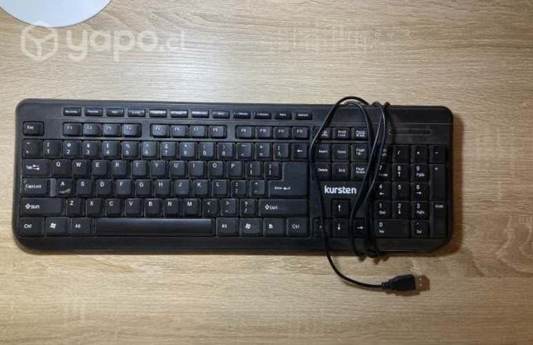 Teclado negro Kursten USB