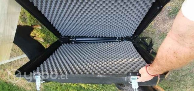 Maleta porta bicicletas, marca Serfas, duro.