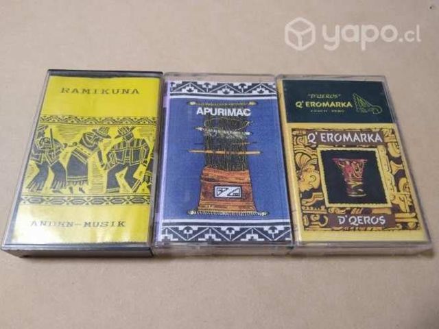 Mt219: pack tapes folklor peruano