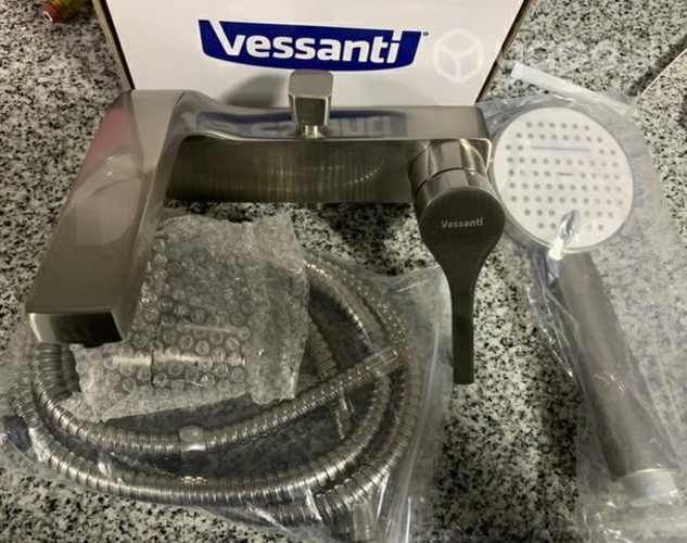 Monomando tina ducha con accesorios