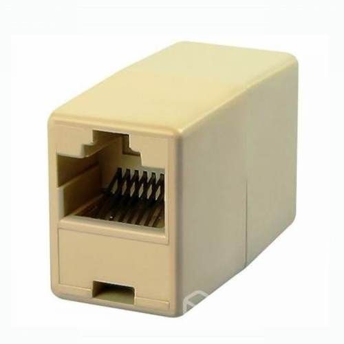 Copla rj45 hembra hembra, unión cable de red