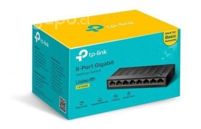 Swit 8 puerto gibabit eternet