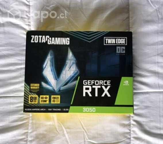 Tarjeta Gráfica RTX 3050 ZOTAC Twin Edge OC 8GB