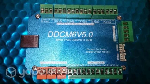 Interface usb DrufelCNC y Mach3 cnc