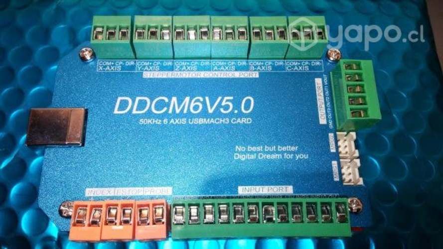 Interface usb DrufelCNC y Mach3 cnc