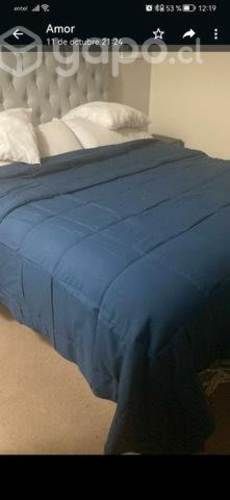 Plumón para cama de 1 1/5 plaza y 2 1/5 plaza.