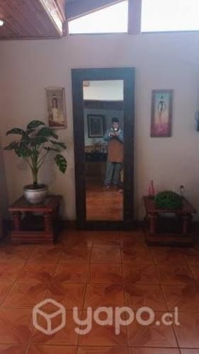 Exclusivo espejo rustico roble