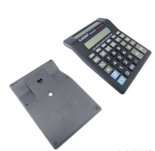 Calculadora Doble Visor, De 12 Digitos, Kadio Mode