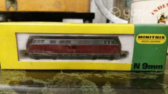 Locomotora minitrix escala n de colección