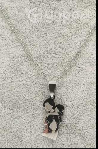 Hermoso Colgante madre e hija, + cadena de 45 cm.