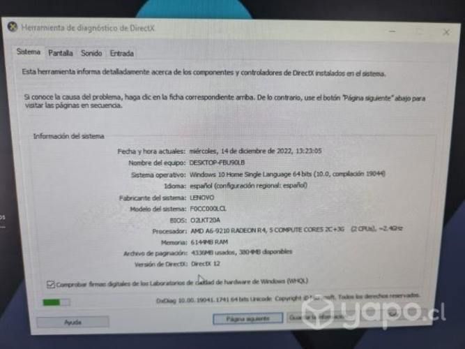 All in one Lenovo ideacentre A10 510