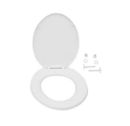 Asiento Y Tapa De Wc Blanca Colomba