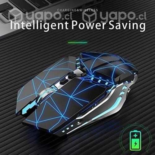 Mouse Gamer Inalambrico Recargable Con Luces Q15