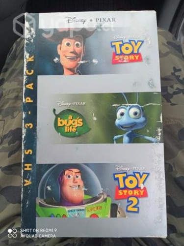 Toy Story Pack y a Bugs Life. Pack original VHS