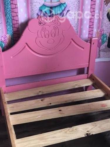 Cama niña 1 plaza sin colchón