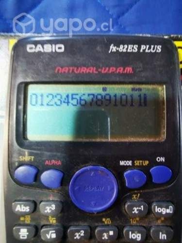 Calculadora Casio Fx 82 es plus, buena bonit y bar