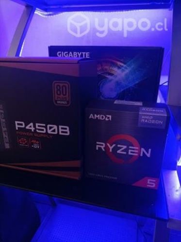 Torre pc gamer ryzen 5 5600g SSD