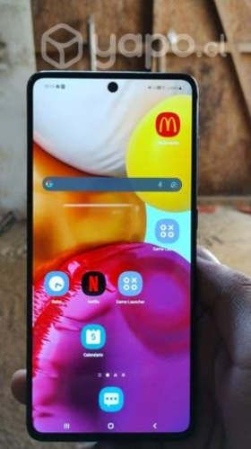 Samsung A71 128g 3 cadenas de plata 925