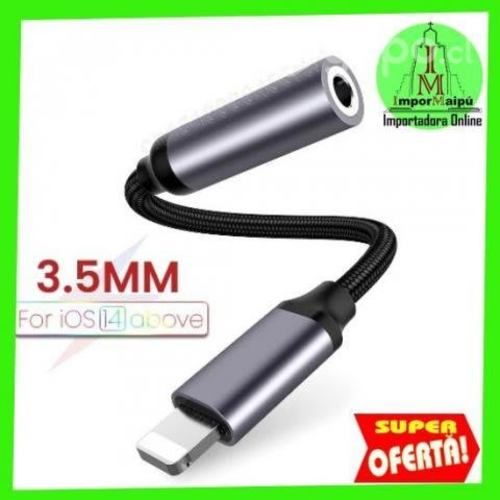 Adaptador Audífonos Iphone Lightining a Cable Audi