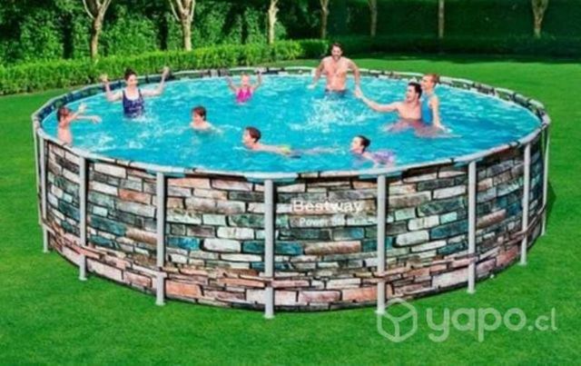 Piscina estructural bestway 6.10 x1.32