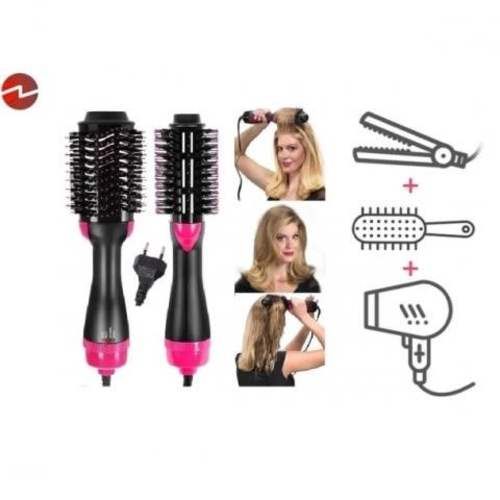 Cepillo Alisador Secador De Pelo Electrico