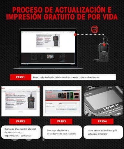 Scanner 529 CR529 OBD2 lector de código de errores