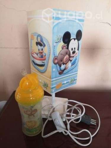 Lampara y vaso niño