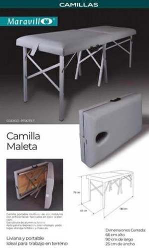 Camilla multifuncional plegable