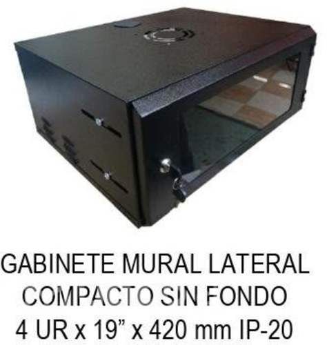 Rack mural 19 pulgadas 4ur y 6ur para redes