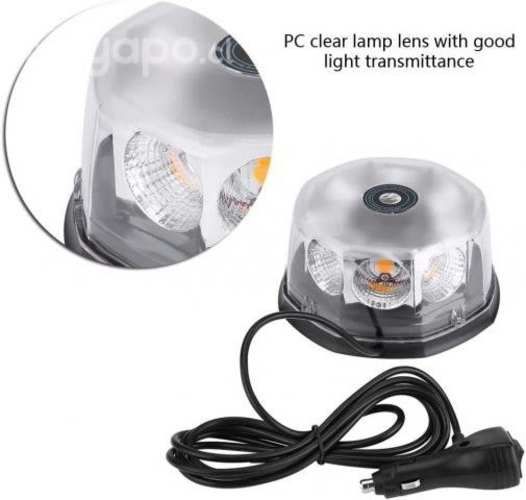 Baliza Luz Led Estroboscópica Giratoria Para Coche