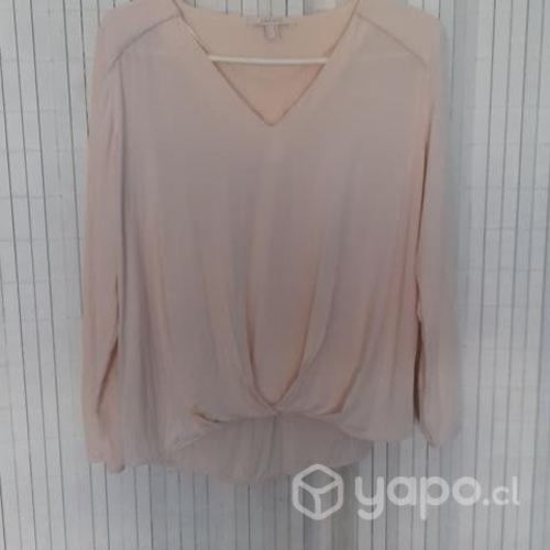 Blusa Rosa Esprit Talla 36 Usada