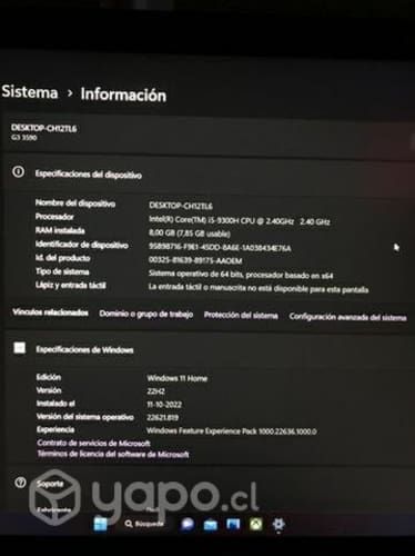 Notebook gamer Dell g3 15 3590