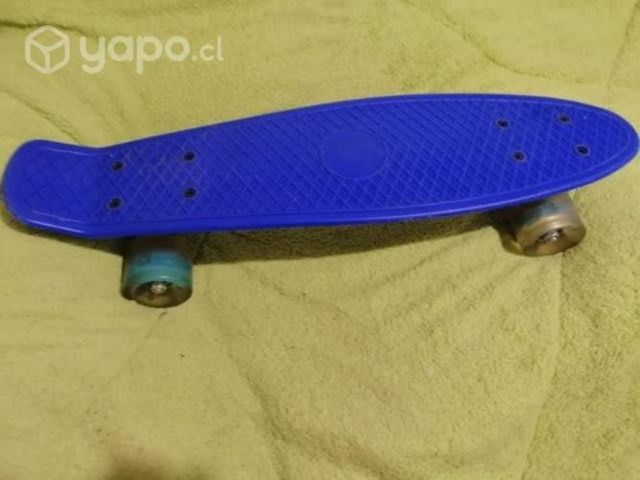 Patineta penny ruedas con luces soporta 100 kg