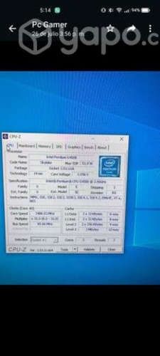 Procesador intel pentium G4500