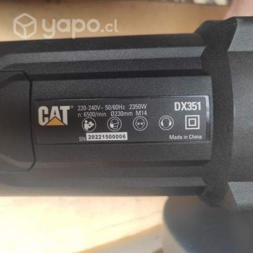 Esmeril angular 9" cat