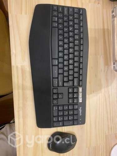 Teclado Logitech K850 + Mouse