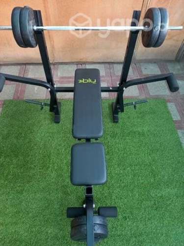 Banca Ejercicios 80lb Blu Fit