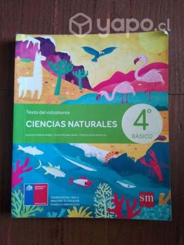Libro de Ciencias Naturales 4° Basico