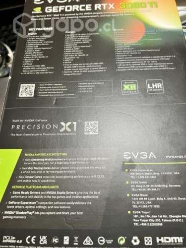 TARJETA VIDEO EVGA GeForce RTX 3060TI FTW3 ULTRA