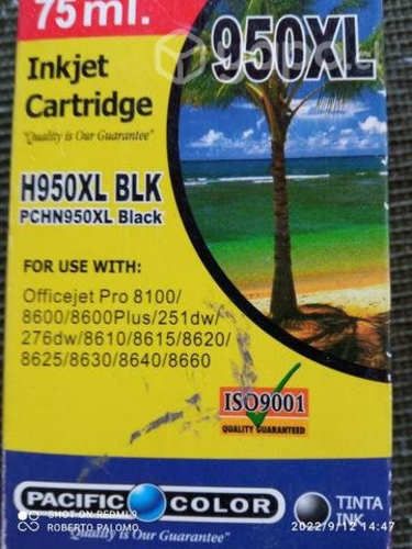 Tinta HP 950xl black alternativa de alta