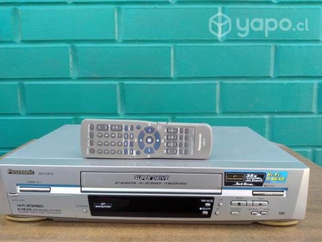 Panasonic vhs player NV-FJ610 6 head hi fi